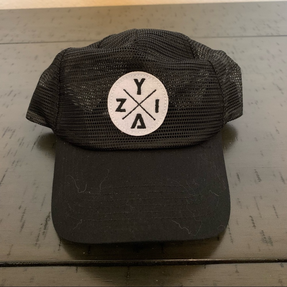ZYIA Activewear Black SnapBack Hat